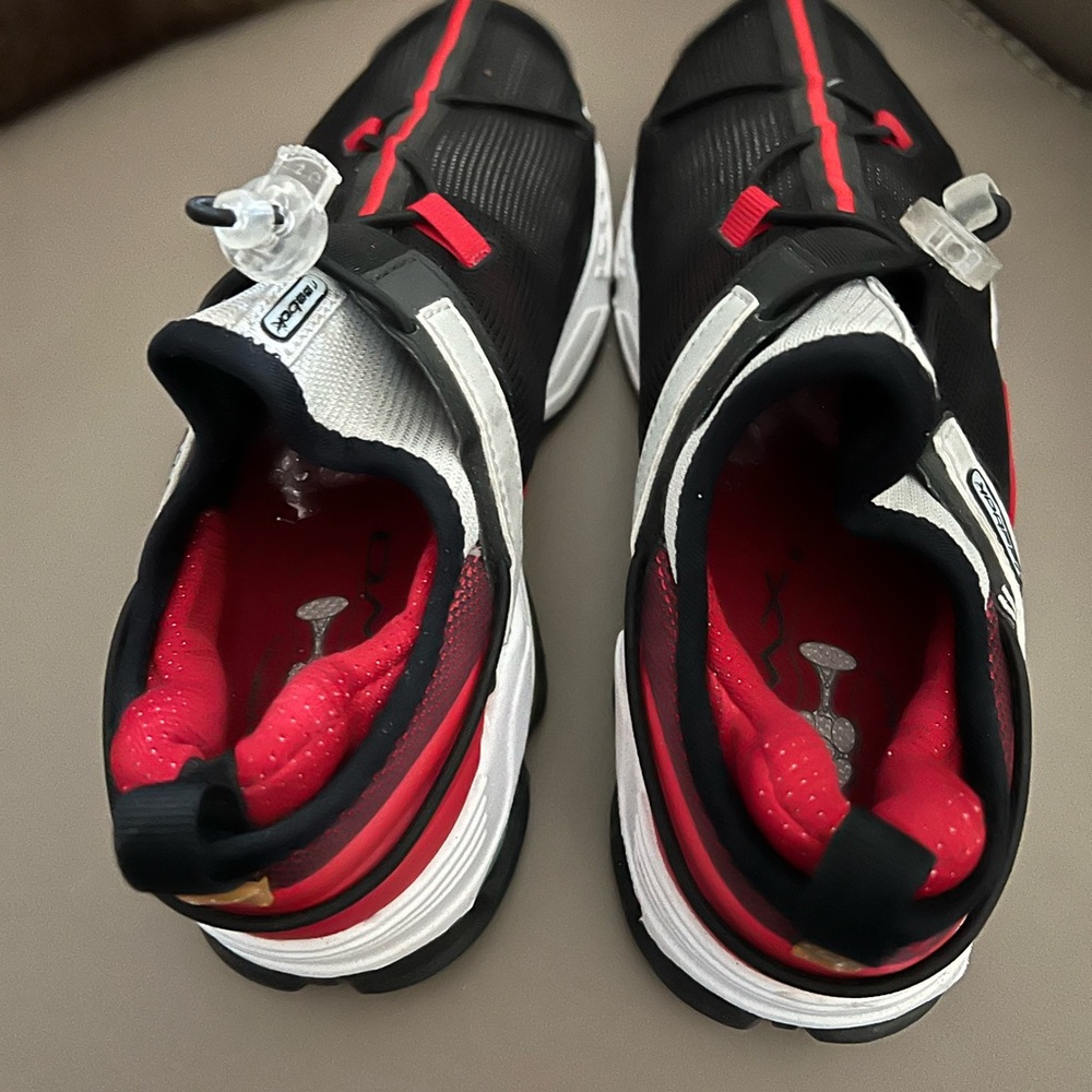 Reebok Black & Red Athletic Sneakers - Picture 6 of 8